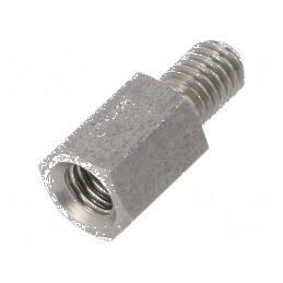 Piuliță Distanțieră Filetată 10mm M5 Intern și M5 Extern - Accesorii Montaj Profesional | Electronic-mag.ro | Componente Electronice