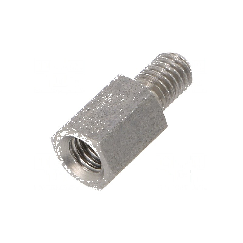 Piuliță Distanțieră Filetată 10mm M5 Intern și M5 Extern - Accesorii Montaj Profesional | Electronic-mag.ro | Componente Electronice