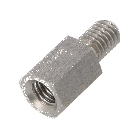 Piuliță Distanțieră Filetată 10mm M5 Intern și M5 Extern - Accesorii Montaj Profesional | Electronic-mag.ro | Componente Electronice