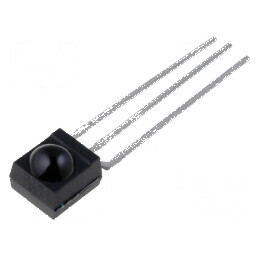Receptor Infraroșu Integrat 36kHz cu Tensiune de Funcționare 4,5÷5,5V și Unghi de Detecție de 45° | Electronic-mag.ro | Componente Electronice