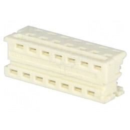 Conector cablu-placă mufă mamă 14 PIN 1,27 mm IDC PicoFlex - Componentă electronică de interconectare | Electronic-mag.ro | Componente Electronice