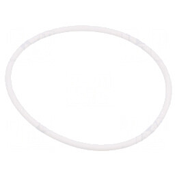 Garnitură O-ring din silicon, grosime 3mm, diametru interior 70mm, albă, rezistentă la temperaturi între -60 și 160°C | Electronic-mag.ro | Componente Electronice
