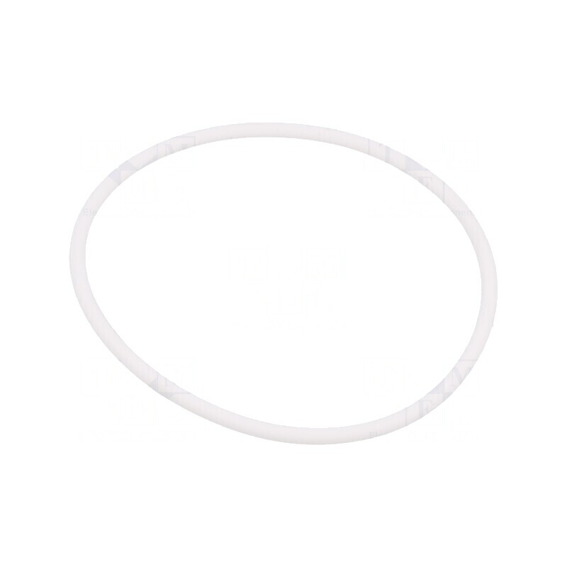 Garnitură O-ring din silicon, grosime 3mm, diametru interior 70mm, albă, rezistentă la temperaturi între -60 și 160°C | Electronic-mag.ro | Componente Electronice