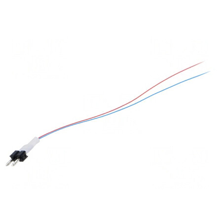 LED Albă 80-150mcd 120° 6500-9000K 1x0,5x0,4mm cu Cablu x2 - Iluminare Eficientă pentru Proiecte Electrice | Electronic-mag.ro | Componente Electronice