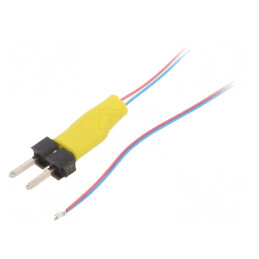 LED Galben 15-20mcd 120° 1x0,5x0,4mm cu Cablu Terminat x2 | Electronic-mag.ro | Componente Electronice