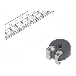 Potențiometru de montare unică orizontal, 100kΩ, 150mW - Componentă electronică ajustabilă | Electronic-mag.ro | Componente Electronice