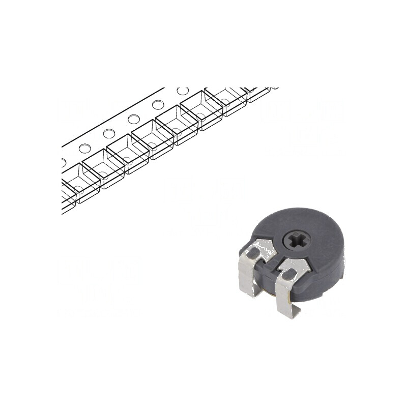 Potențiometru de montare unică orizontal, 100kΩ, 150mW - Componentă electronică ajustabilă | Electronic-mag.ro | Componente Electronice Potențiometru de montare unică orizontal, 100kΩ, 150mW - Componentă electronică ajustabilă | Electronic-mag.ro | Componente Electronice