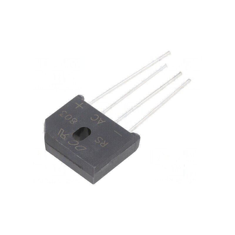 Punte redresoare monofazată Urmax 200V, 8A, 175A Ifsm, model plată | Electronic-mag.ro | Componente Electronice Punte redresoare monofazată Urmax 200V, 8A, 175A Ifsm, model plată | Electronic-mag.ro | Componente Electronice