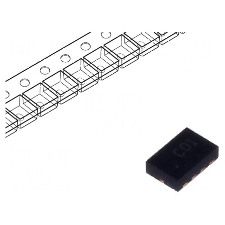 Tranzistor N/P-MOSFET Unipolar Pereche Complementară 30V/-30V - Componentă Electronică de Înaltă Performanță | Electronic-mag.ro | Componente Electronice