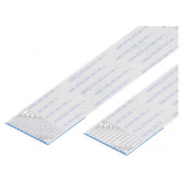 Bandă FFC Fire 12 P - Cablu flexibil de 1mm, Lungime 50mm, 60V 1A | Electronic-mag.ro | Componente Electronice