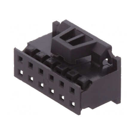 Conector cablu-placă mufă mamă Minitek PIN 12, Pas 2mm, Drept | Electronic-mag.ro | Componente Electronice
