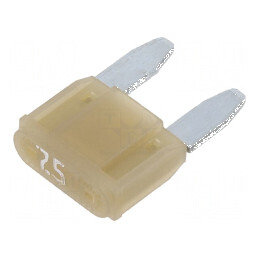 Siguranţă auto 7,5A 32VDC, 10,9mm, aliaj de staniu - protecţie electrică de înaltă calitate | Electronic-mag.ro | Componente Electronice