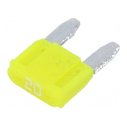 Siguranţă auto 20A 32VDC 10,9mm din aliaj de staniu - produs de calitate pentru vehicule | Electronic-mag.ro | Componente Electronice