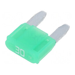 Siguranţă auto 30A 32VDC 10,9mm din aliaj de staniu - componentă fiabilă pentru vehicule | Electronic-mag.ro | Componente Electronice