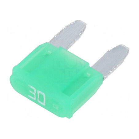 Siguranţă auto 30A 32VDC 10,9mm din aliaj de staniu - componentă fiabilă pentru vehicule | Electronic-mag.ro | Componente Electronice