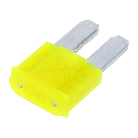 Siguranță auto 20A 32VDC 11mm din aliaj de staniu - componentă electrică de înaltă calitate | Electronic-mag.ro | Componente Electronice
