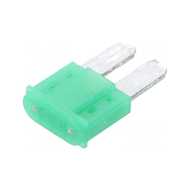 Siguranţă Auto 30A 32VDC, 11mm, Aliaj de Staniu | Electronic-mag.ro | Componente Electronice