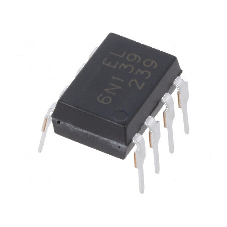 Optocuplor THT Darlington 5kV DIP8 - Circuit de Izolație 1kV/μs, Canal 1 | Electronic-mag.ro | Componente Electronice