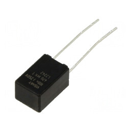 Condensator poliester 100nF 160VAC 250VDC 5mm ±5% THT - Componentă electronică de calitate | Electronic-mag.ro | Componente Electronice