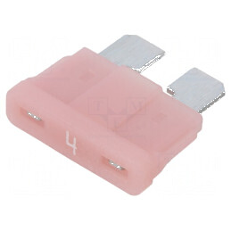 Siguranţă auto 4A 32VDC 19,3mm din aliaj de staniu | Electronic-mag.ro | Componente Electronice