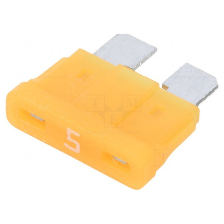 Siguranță 5A 32VDC Auto 19,3mm din Aliaj de Staniu - Componentă Electrică pentru Vehicule | Electronic-mag.ro | Componente Electronice