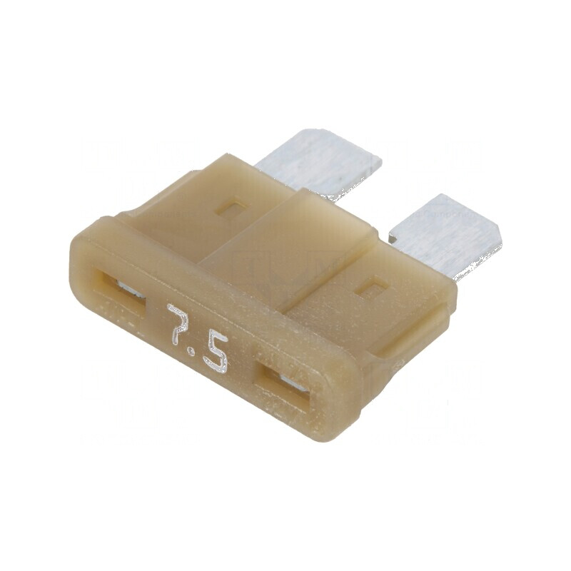 Siguranță auto 7,5A 32VDC, 19,3mm, aliaj de staniu - protecție electrică profesională | Electronic-mag.ro | Componente Electronice Siguranță auto 7,5A 32VDC, 19,3mm, aliaj de staniu - protecție electrică profesională | Electronic-mag.ro | Componente Electronice