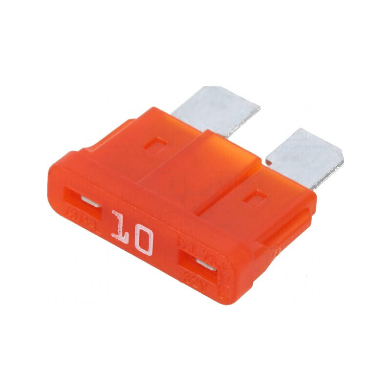 Siguranță auto 10A 32VDC, 19,3mm, aliaj de staniu - Produs de calitate | Electronic-mag.ro | Componente Electronice