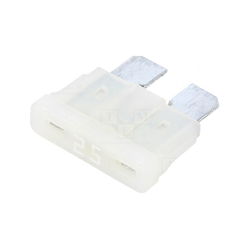 Siguranţă auto 25A 32VDC, 19,3mm, aliaj de staniu - protecţie electrică profesională | Electronic-mag.ro | Componente Electronice Siguranţă auto 25A 32VDC, 19,3mm, aliaj de staniu - protecţie electrică profesională | Electronic-mag.ro | Componente Electronice