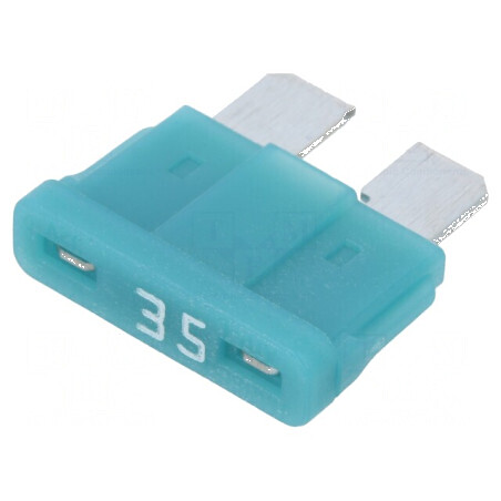 Siguranță auto 35A 32VDC, 19,3mm, aliaj de staniu - componentă electrică de înaltă calitate | Electronic-mag.ro | Componente Electronice