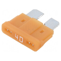 Siguranță Auto 40A 32VDC, 19,3mm, Aliaj de Staniu - Componente Electrice de Calitate | Electronic-mag.ro | Componente Electronice