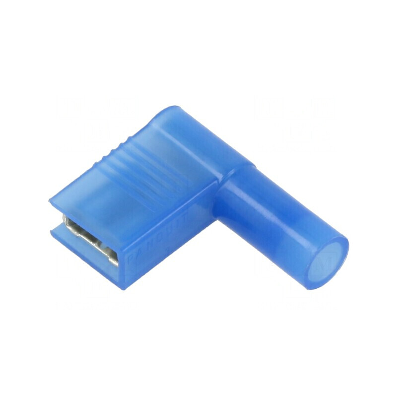 Terminal plat 6,3mm cu conector mamă 0,8mm pentru cabluri de 1,5÷2,5mm² - crimpat | Electronic-mag.ro | Componente Electronice Terminal plat 6,3mm cu conector mamă 0,8mm pentru cabluri de 1,5÷2,5mm² - crimpat | Electronic-mag.ro | Componente Electronice