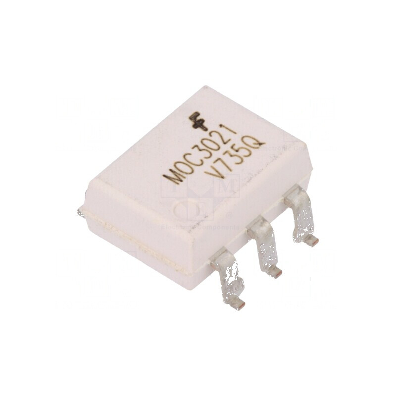 Optotriac 5,3kV Triac SMT6 - MOC302XM, Componentă Electronică pentru Controlul Tensiunii | Electronic-mag.ro | Componente Electronice