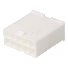 Conector cablu-cablu Mini-Fit Jr 4,2mm PIN 10 - mufă tată | Electronic-mag.ro | Componente Electronice