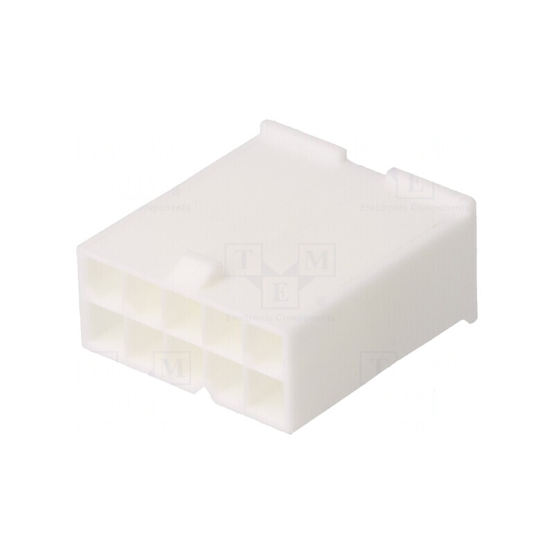 Conector cablu-cablu Mini-Fit Jr 4,2mm PIN 10 - mufă tată | Electronic-mag.ro | Componente Electronice