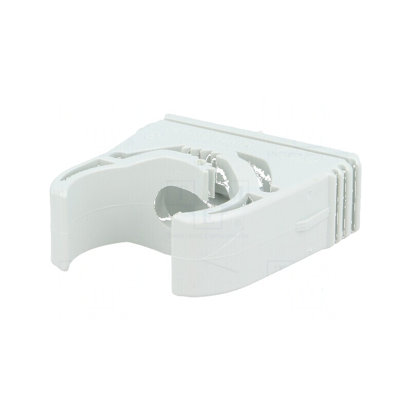 Element de susținere pentru tuburi 25÷28,5mm din poliamidă gri deschis | Electronic-mag.ro | Componente Electronice Element de susținere pentru tuburi 25÷28,5mm din poliamidă gri deschis | Electronic-mag.ro | Componente Electronice