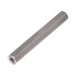 Piuliță Distanțieră Filetată 40mm cu Filet Interior M2,5 Hexagonală - Accesorii pentru Montaj Profesional | Electronic-mag.ro | Componente Electronice