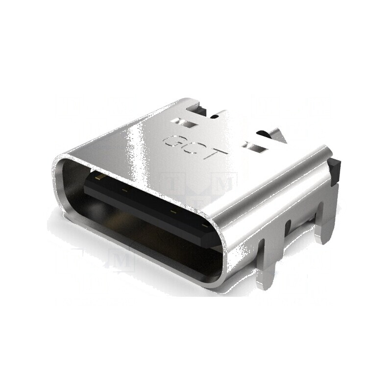 Conector USB C Soclu SMT cu 16 PIN-uri Orizontale pentru Montare pe Placa Superioară | Electronic-mag.ro | Componente Electronice Conector USB C Soclu SMT cu 16 PIN-uri Orizontale pentru Montare pe Placa Superioară | Electronic-mag.ro | Componente Electronice