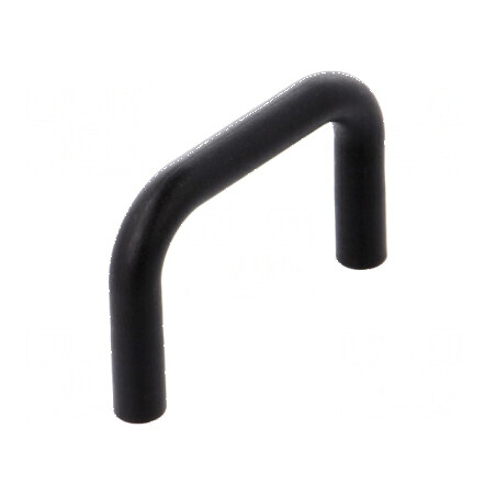 Suport poliamidă neagră cu dimensiuni H: 30mm, L: 46,3mm, W: 6,3mm și filet M3 | Electronic-mag.ro | Componente Electronice