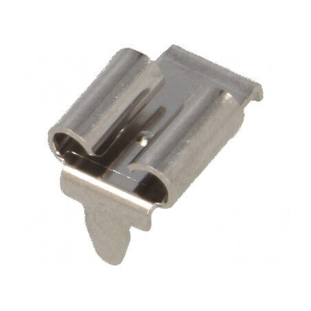 Terminal plat 6,4mm 0,8mm mamă THT din alamă cositorită - Conector de calitate superioară | Electronic-mag.ro | Componente Electronice