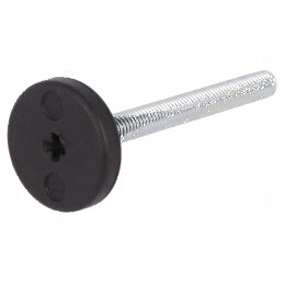 Picioruş rigid cu slot pentru şurubelniţă în cruce şi ax - Accesoriu de Montaj Profesional | Electronic-mag.ro | Componente Electronice