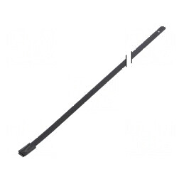 Colier de strângere din oțel inoxidabil AISI 304, L: 360mm, W: 7,9mm | Electronic-mag.ro | Componente Electronice