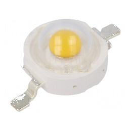 LED Alb Cald 1W 350mA 110-120lm 130° CRI70 - Iluminare Eficientă | Electronic-mag.ro | Componente Electronice