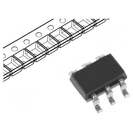 Diodă TVS Unidirecțională 6V 6A 150W SC70-6 pentru Protecția ESD - Componentă Electronică Ch: 4 | Electronic-mag.ro | Componente Electronice