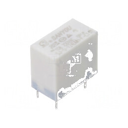 Releu electromagnetic SPST-NO 24VDC, 10A/250VAC, montare prin prinziune THT | Electronic-mag.ro | Componente Electronice