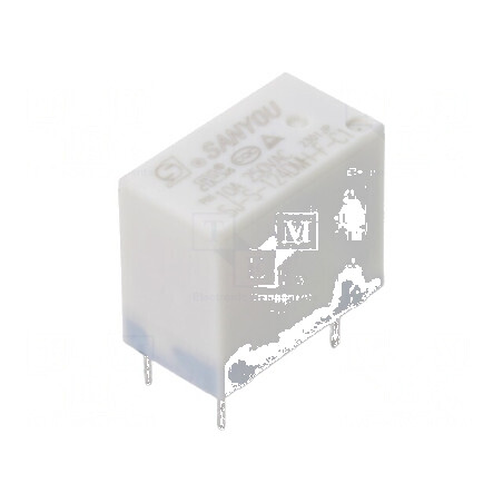 Releu electromagnetic SPST-NO 24VDC, 10A/250VAC, montare prin prinziune THT | Electronic-mag.ro | Componente Electronice