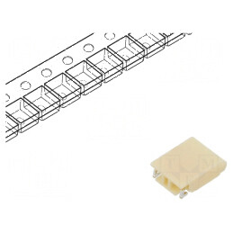 Conector cablu-placă BHS soclu tată orizontale PIN 2 3,5mm - Compatibilitate extinsă și performanță optimă | Electronic-mag.ro | Componente Electronice