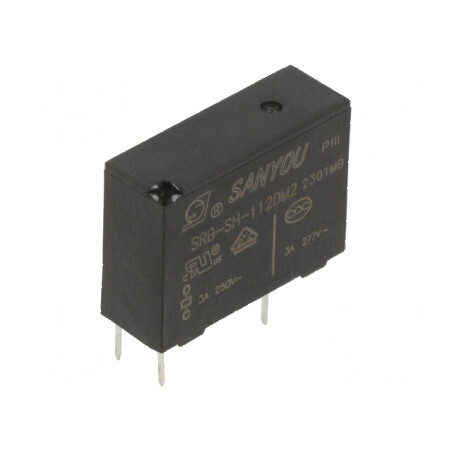 Releu electromagnetic SPST-NO 5A 277VAC - Icontacte max 5A SRB | Electronic-mag.ro | Componente Electronice