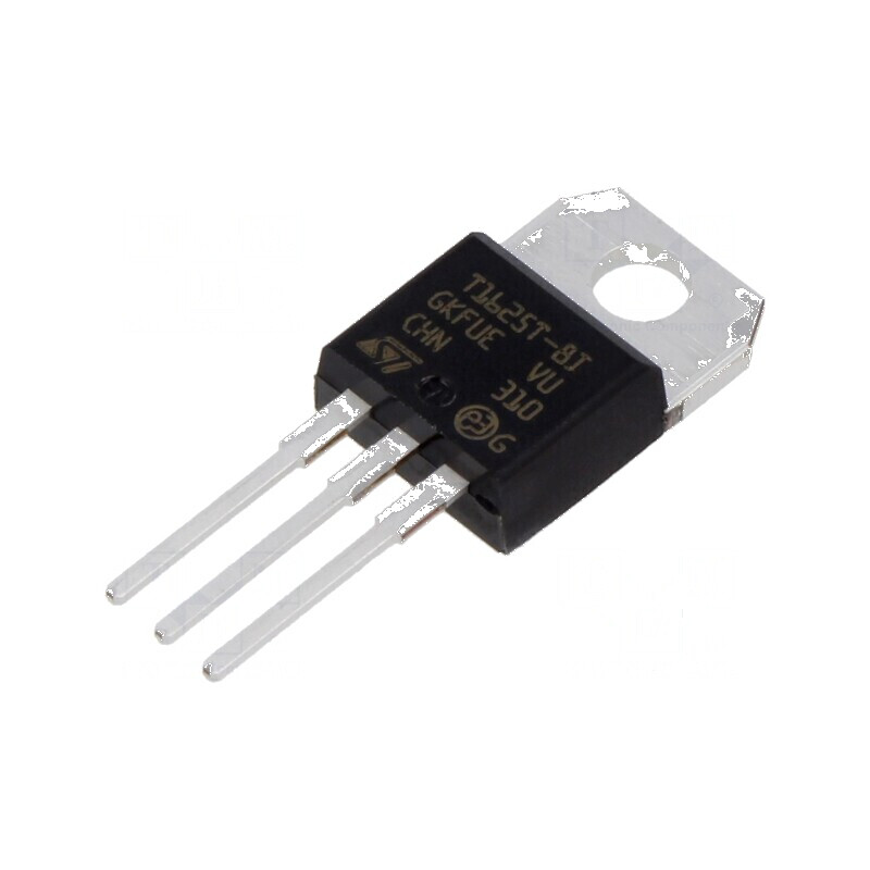 Triac 800V 16A TO220AB - Component Electronic pentru Controlul Puterii, Igt: 25mA, Ifsm: 126A | Electronic-mag.ro | Componente Electronice