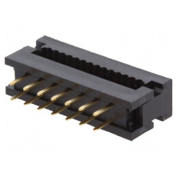 Conector IDC Adaptor PIN 14, THT pentru Cablu-Bandă 1,27mm - Soluție de Conectivitate Profesională | Electronic-mag.ro | Componente Electronice
