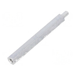Piuliță Distanțieră Filetată 60mm cu Filet Interior M4 și Filet Exterior M4 | Electronic-mag.ro | Componente Electronice